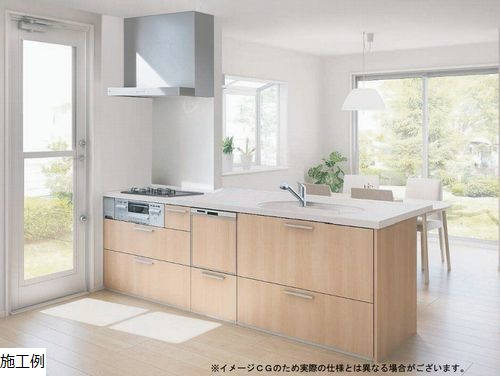 大和市渋谷5丁目新築戸建て　2期2号棟のキッチン|キッチン施工例