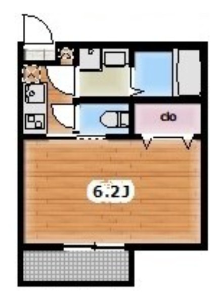 アリビオ川越の間取り