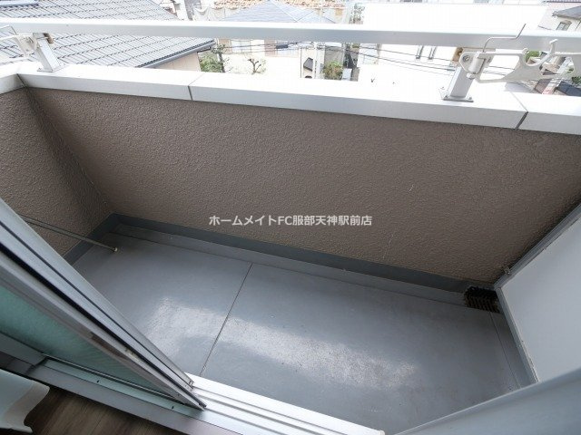 ギャレ蛍池新館のバルコニー