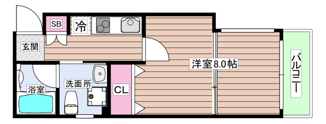 【間取り】 | ベリーウェル都島Ⅱ