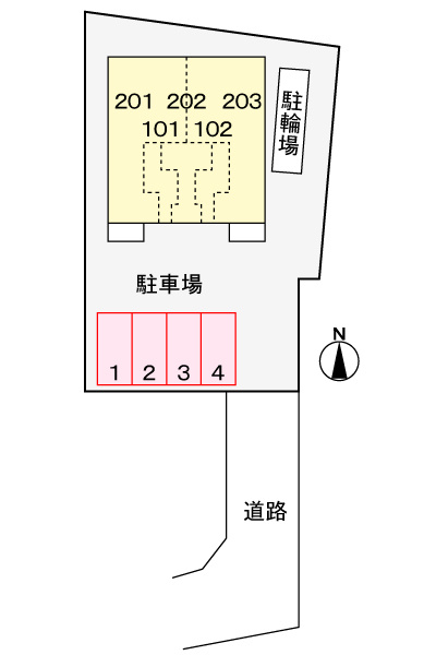 プルミエ・クリュＡの区画図