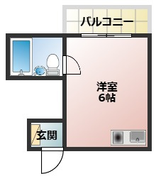 寝屋川コスモシティの間取り
