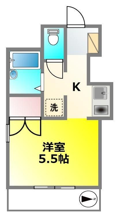 天野屋ビルの間取り