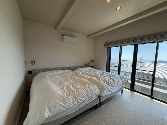熱海市　西熱海町別荘地の寝室