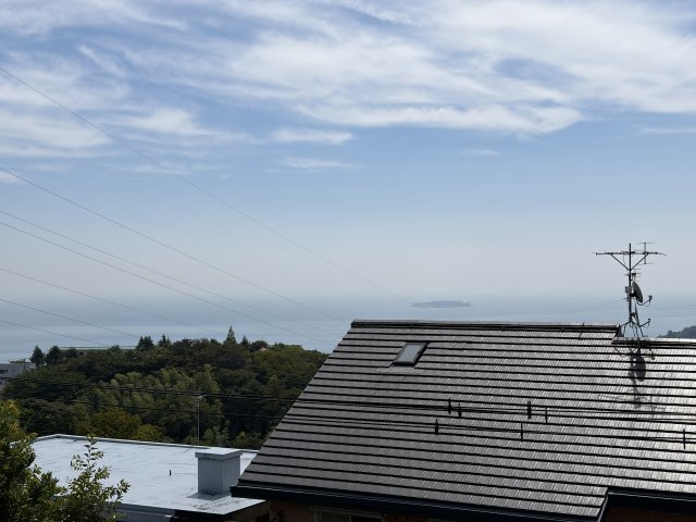 熱海市　西熱海町別荘地の展望