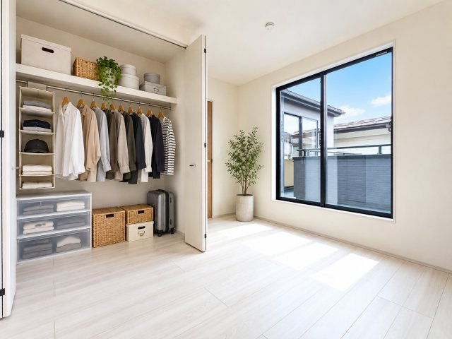 三郷市　戸ケ崎　新築戸建　　全1棟の収納|大きなものも収納できそうです