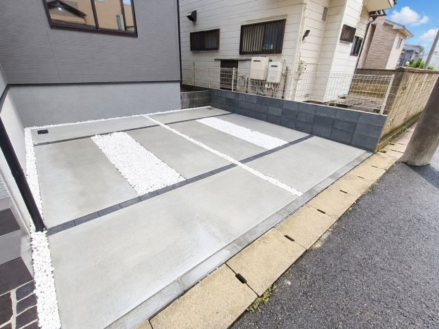 三郷市　戸ケ崎　新築戸建　　全1棟の駐車場|駐車場です