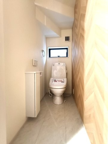 三郷市　戸ケ崎　新築戸建　　全1棟のトイレ|ゆったりとした空間のトイレです