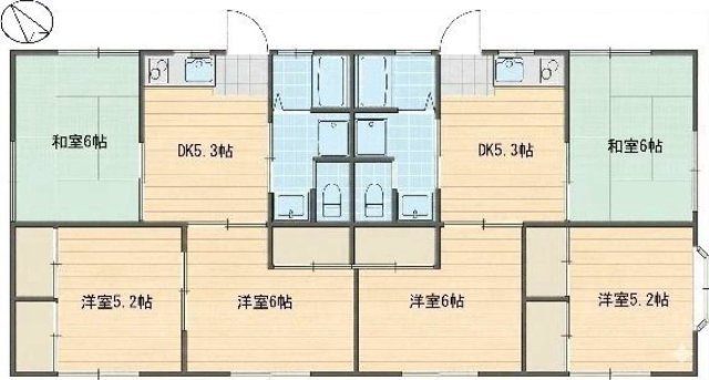 【間取り】 | アイランドビレッジⅢ