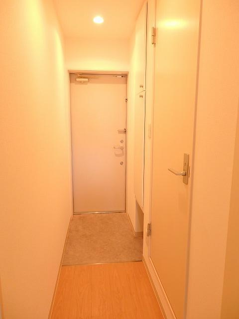 ルームス市川の玄関