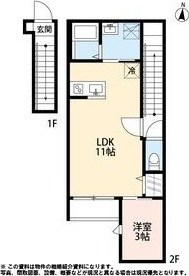 CRASTINE荒井2丁目の間取り