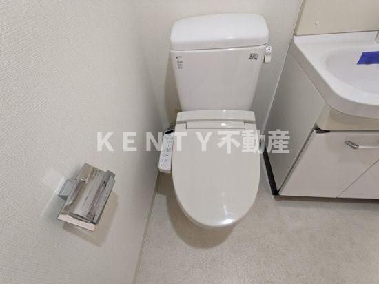 【トイレ】 | ガーデン萩中 | シンプルで使いやすいトイレです
