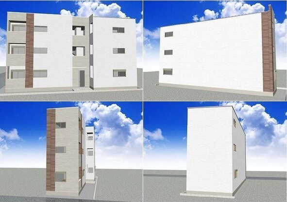 Nitva Heights(二トヴァ　ハイツ)の外観パース