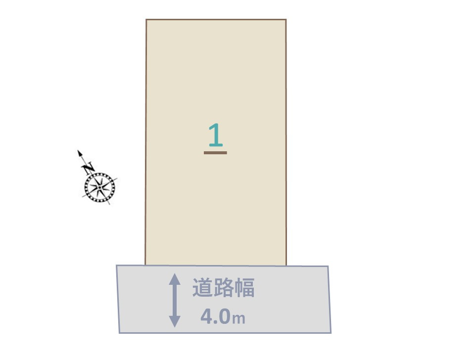 【深谷市上野台　全体区画図】