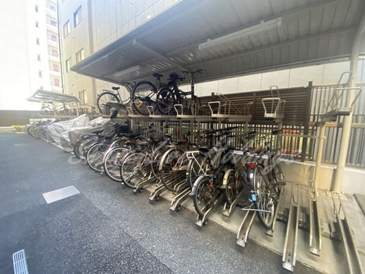 横浜市中区山下町の賃貸マンションのその他共用部分|駐輪スペース付き