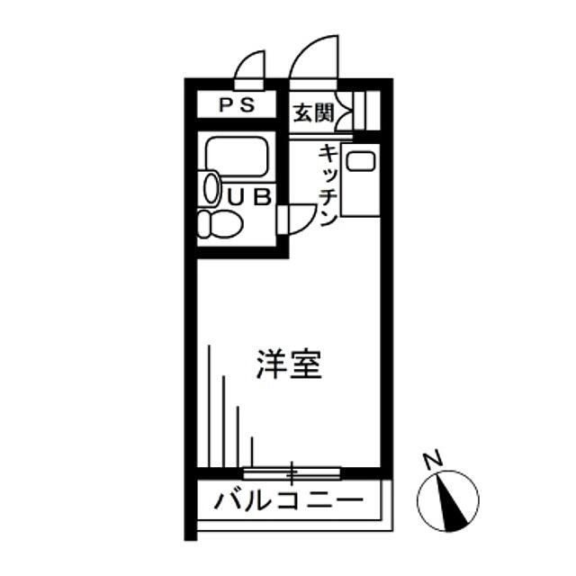 洗濯機置場：ベランダ