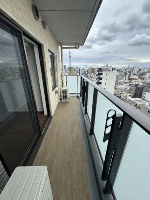 【バルコニー】 | ＧＲＡＮ ＰＡＳＥＯ 三ノ輪 | ※別部屋の参考写真です