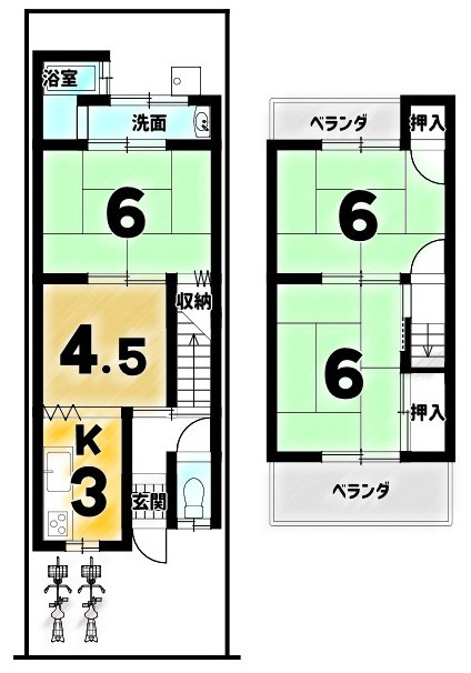 深草西浦町1丁目|中古戸建としても使用可能！