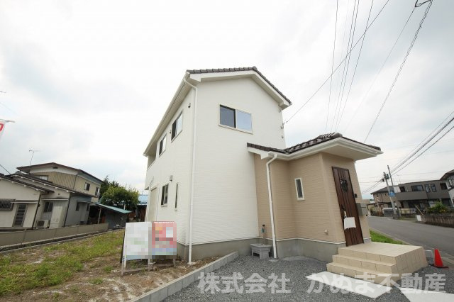 日光市瀬尾の外観|〇外観〇
新築　建物面積104.33㎡（31.55坪）　26.7.11撮影