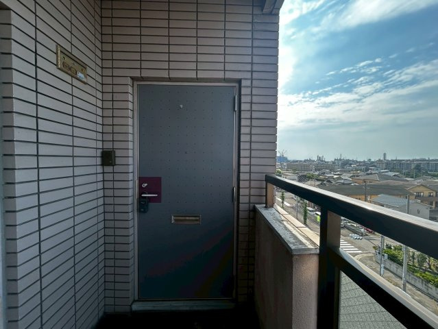 ワールドテラスのバルコニー