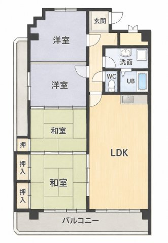 ワールドテラスの間取り