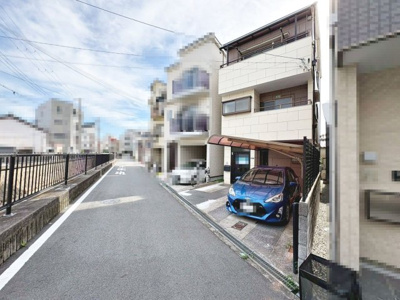 【前面道路含む現地写真】 | 田辺５丁目　中古戸建