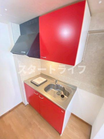 大阪市淀川区十三東３丁目の賃貸マンションのキッチン