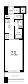 【間取り】 | アヴァンティーク銀座２丁目 | 間取りです。
