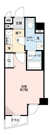 エル・ヴィエント・アース池袋の間取り|間取りです。
