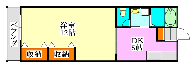 【間取り】 | ハイツプリムラ