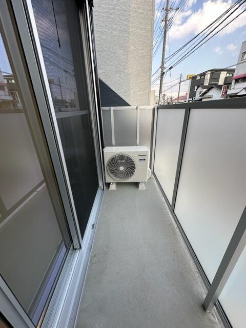 Ｔ．Ｔ．Ｒ南柏のバルコニー