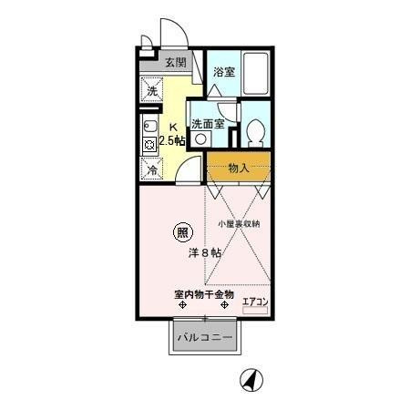 リヴェールの間取り