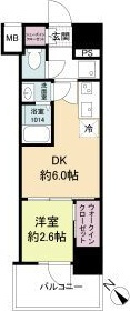 セレニテ西元町アリエの間取り