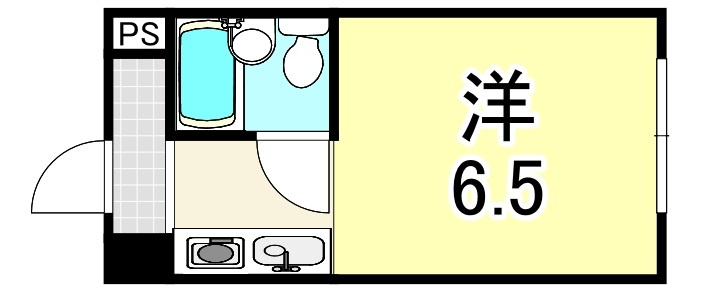 プリエールJR尼崎の間取り