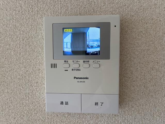 菊池郡菊陽町花立３丁目のアパートの内装|セキュリティ