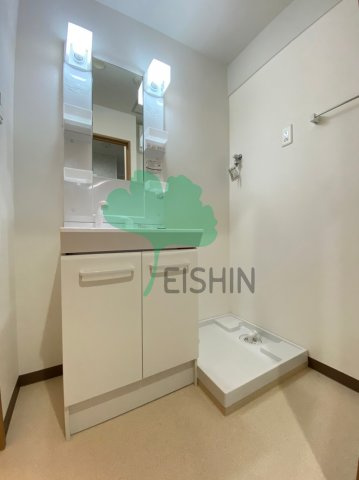 AXIS博多(アクシス博多)の洗面所|シンプルで使いやすい洗面台です！