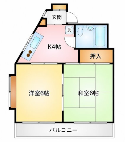 日神パレステージ市川の間取り