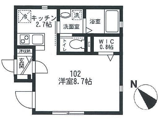 【間取り】 | ピアチェーレ経堂