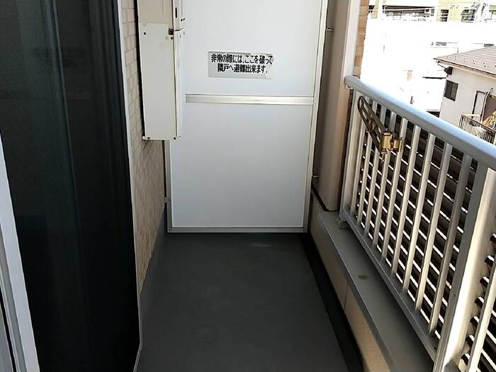 Ａｍｅｎｉｔｙ Ｃｏｕｒｔのバルコニー