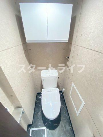 大阪市淀川区西三国３丁目の賃貸マンションのトイレ