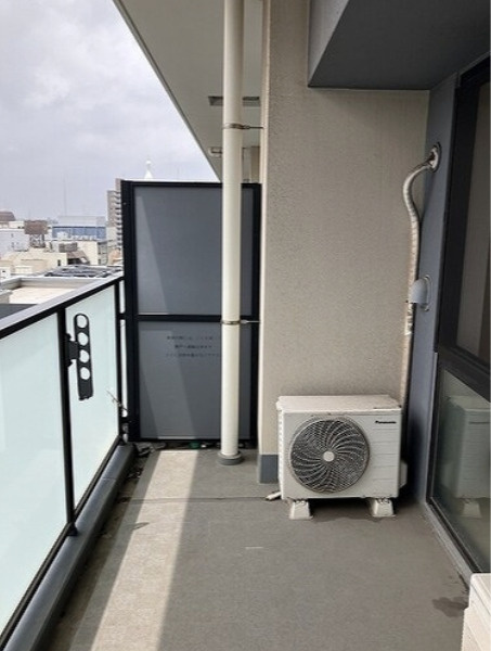 ライオンズタワー柏のバルコニー