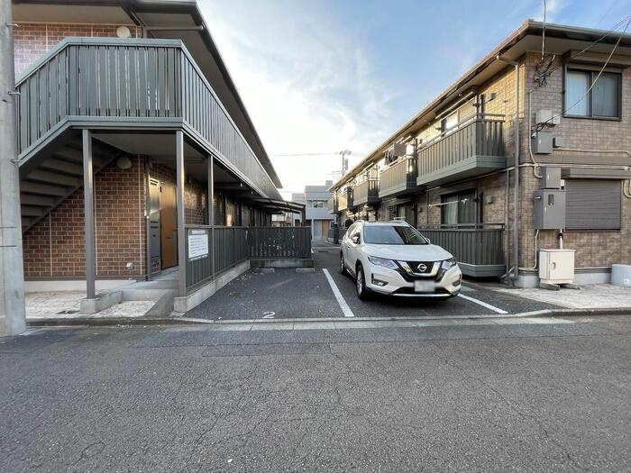 モナリエ春日　Ⅰ・Ⅱ Ⅱの駐車場