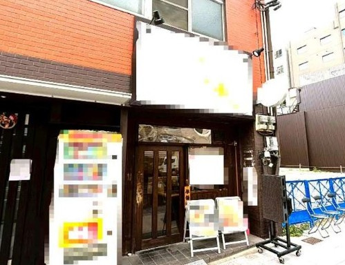 天王寺区大道1階店舗の外観