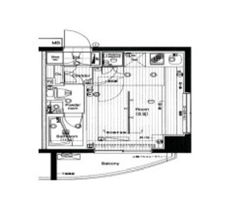 【間取り】 | ＰＲＥＭＩＵＭ　ＣＵＢＥ大森 | 間取りです。