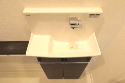 アスピオスヴィラの洗面所