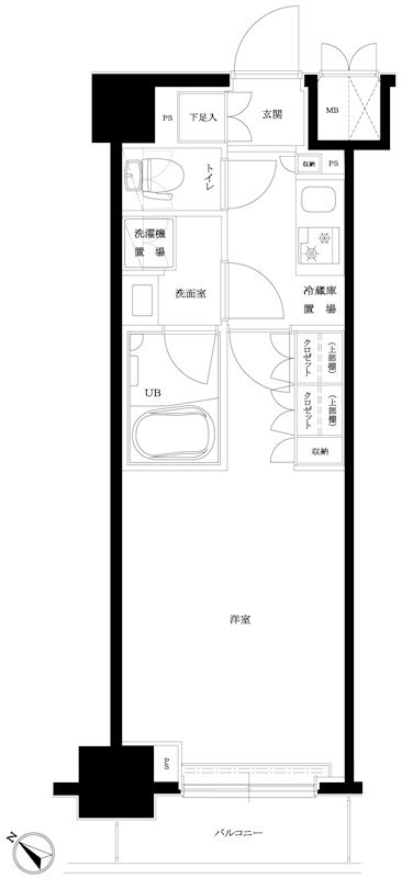 ルーブル住吉弐番館の間取り