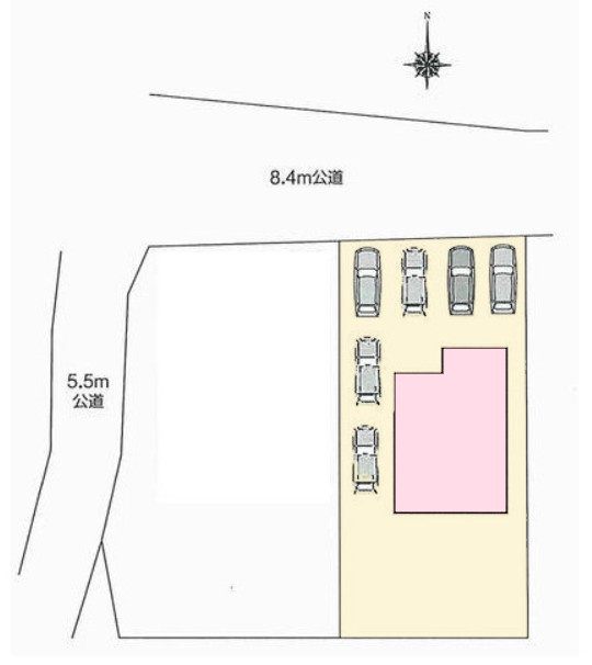 【中古戸建】北群馬郡吉岡町大字大久保の区画図|■区画図