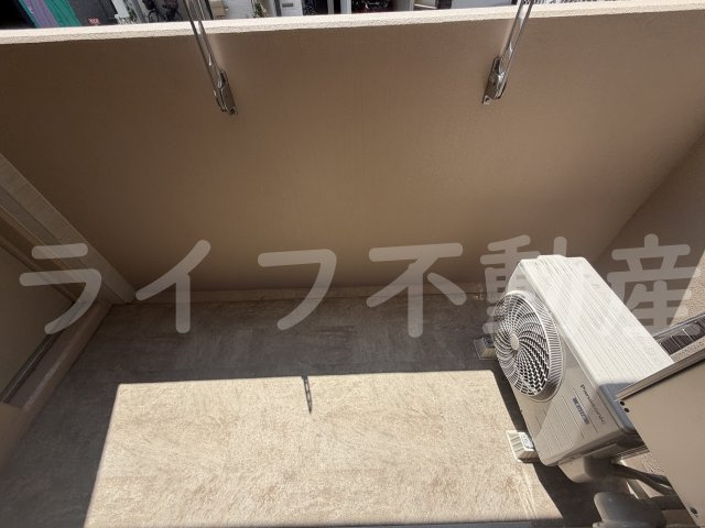 ウイルコート大今里西のバルコニー