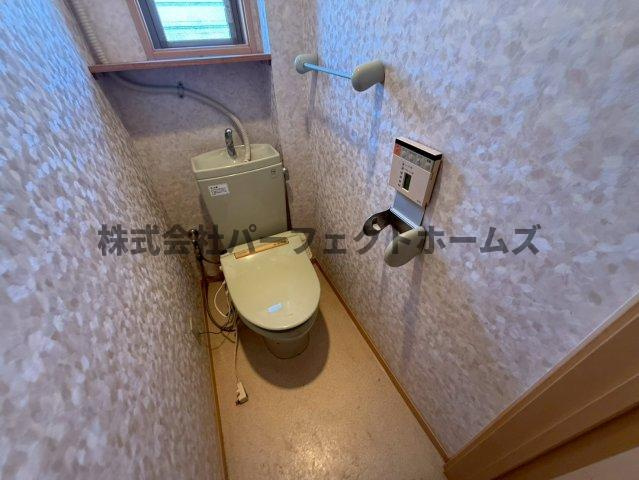 磯島茶屋町戸建　賃貸のトイレ|落ち着いたトイレです