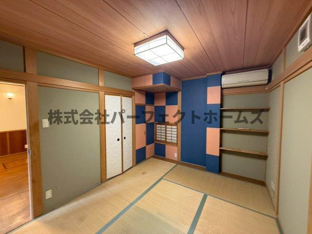 磯島茶屋町戸建　賃貸の和室|趣のある和室です